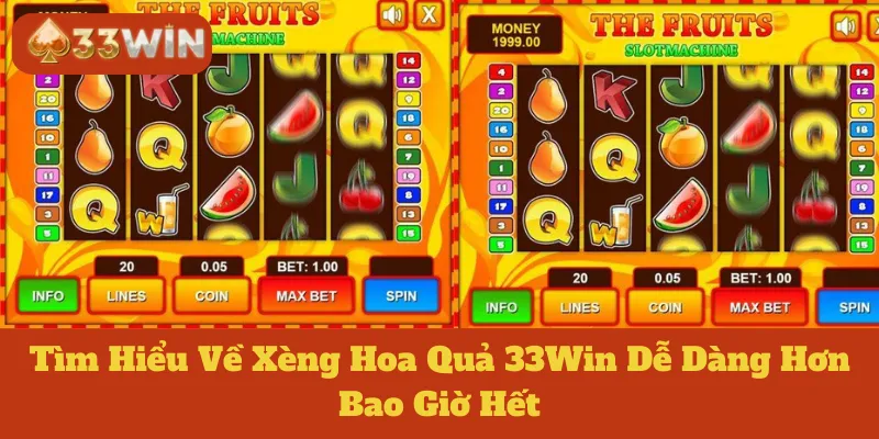 Tìm Hiểu Về Xèng Hoa Quả 33Win Dễ Dàng Hơn Bao Giờ Hết