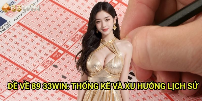 Đề về 89 33WIN: Thống Kê Và Xu Hướng Lịch Sử